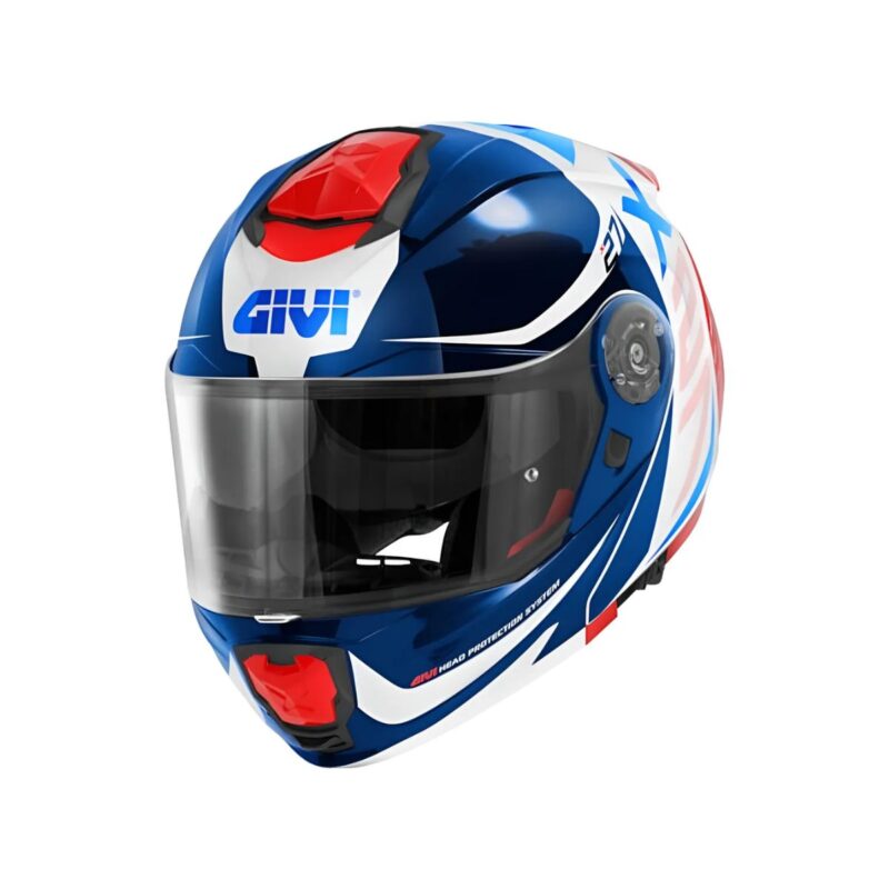 Givi X-27 Flip Up Dimension White | Blue | Red