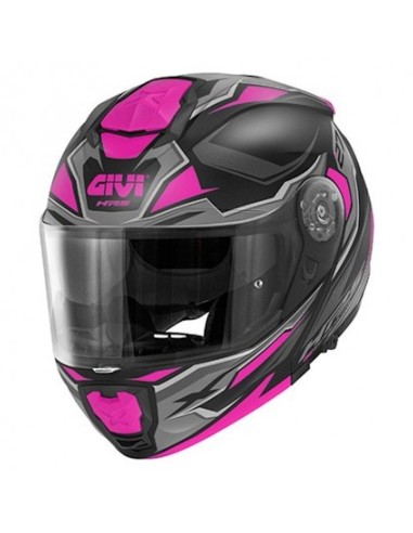 Givi X-27 Flip Up Grey | Pink