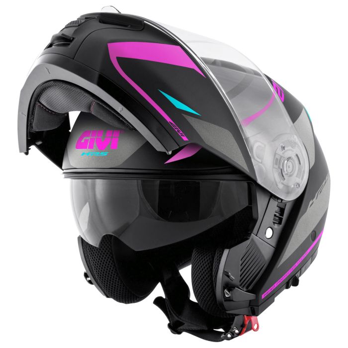 Givi X-21 Flip Up Pink | Purpple