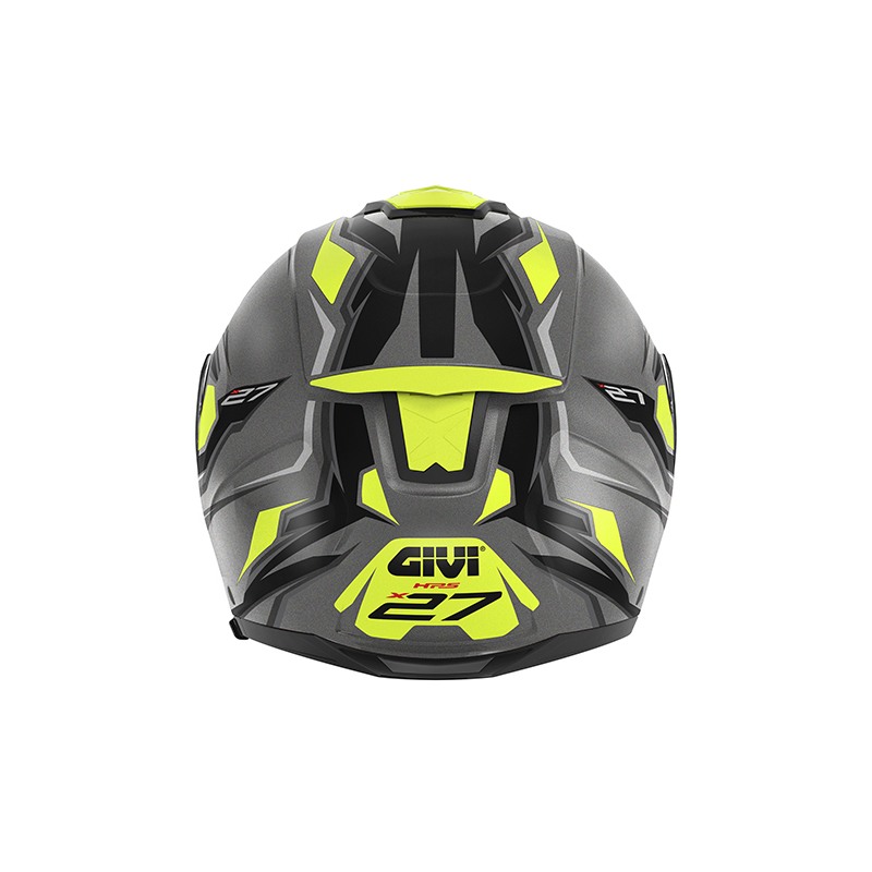 Givi X-27 Flip Up Sector Black | Yellow - Image 2