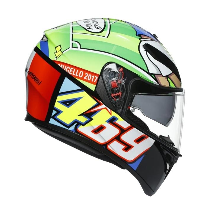 Casco AGV K3 SV Rossi Mugello 2017 - Image 4
